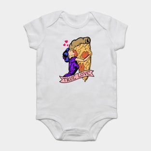 Pizza love Baby Bodysuit